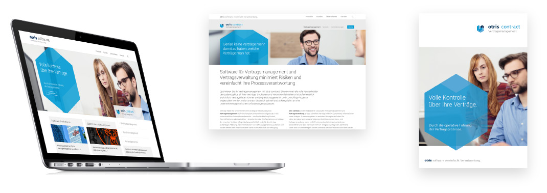 Neues Design - otris contract Neues Design - otris contract Vertragsmanagement-Software