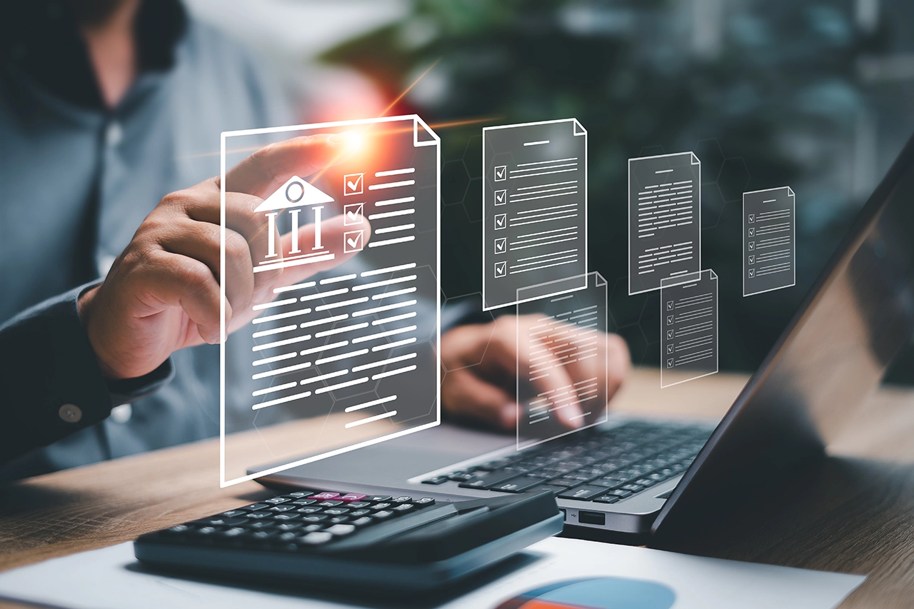 Verträge lassen sich in Unternehmen digital verwalten und archivieren. Verträge lassen sich in Unternehmen digital verwalten und archivieren.