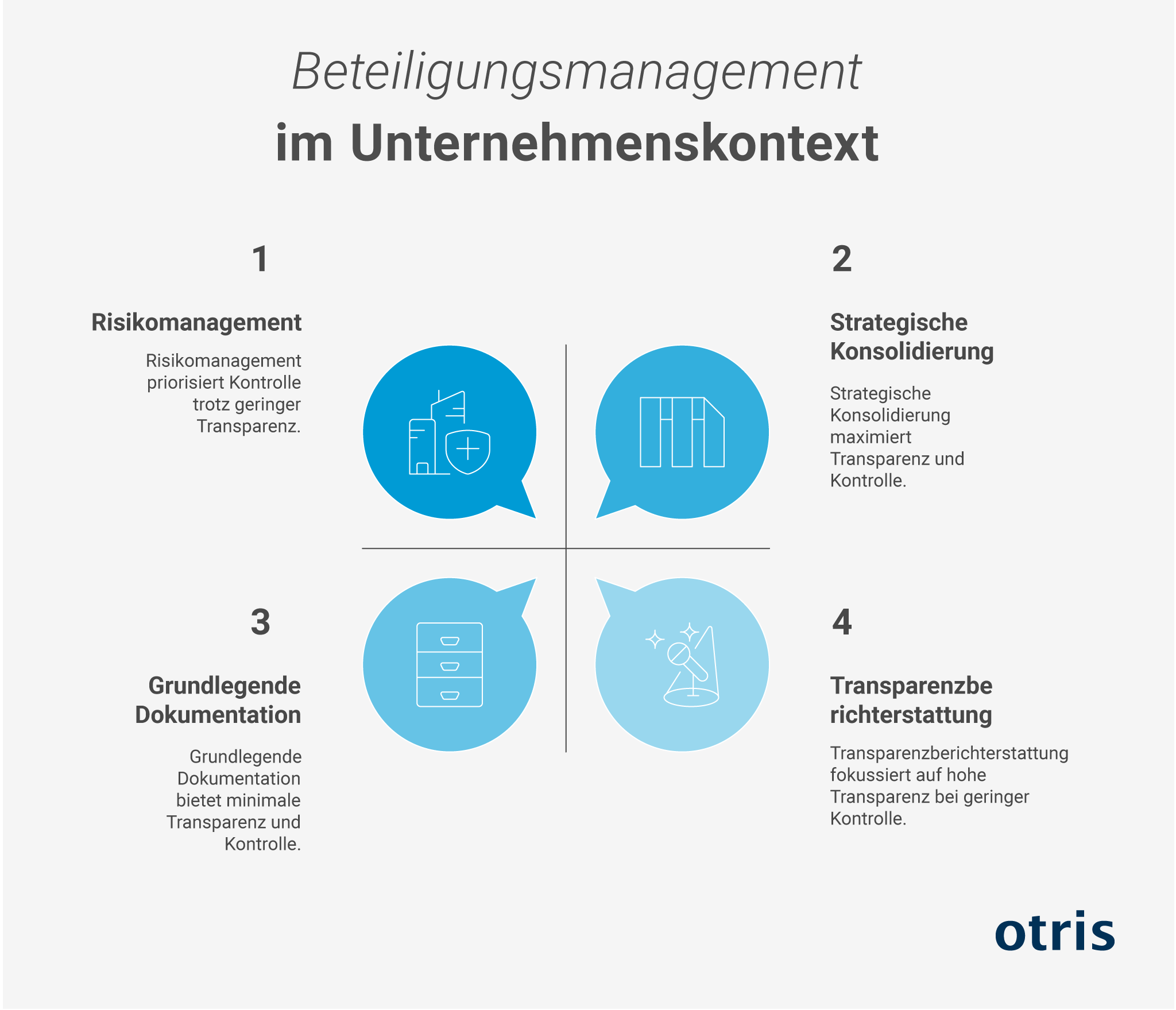Grafik - Beteiligungsmanagement im Unternehmenskontext Grafik - Beteiligungsmanagement im Unternehmenskontext