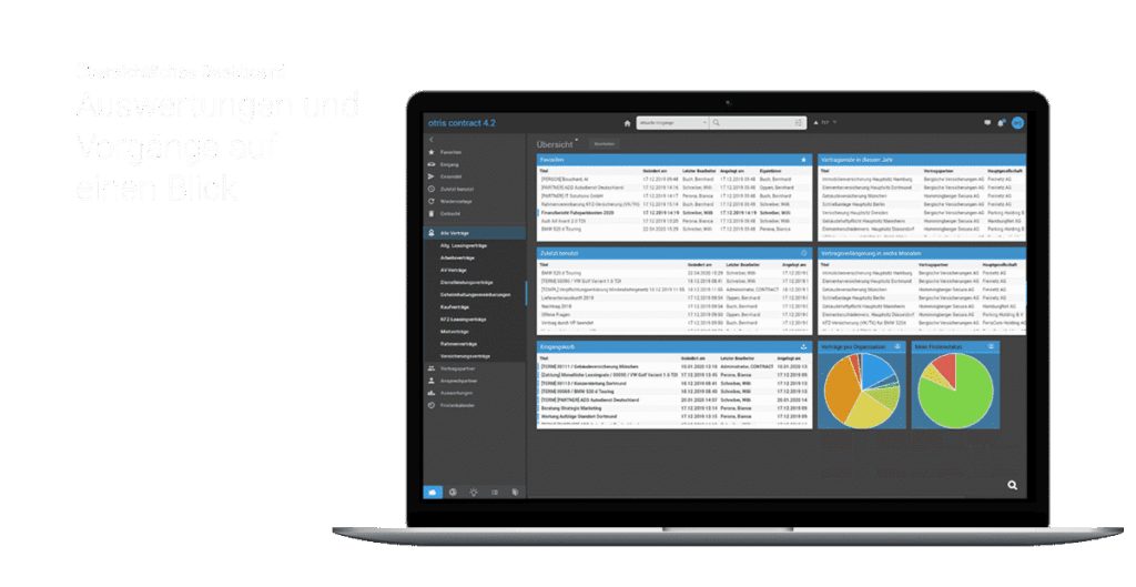 Zentrale Vertragsakte - Vertragsmanagement mit otris Zentrale Vertragsakte - Vertragsmanagement mit otris