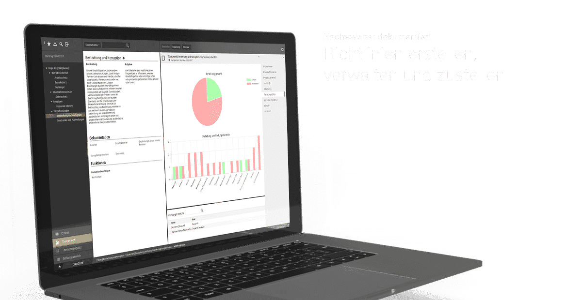 Dokumentenlenkung innerhalb der Compliance-Software otris compliance