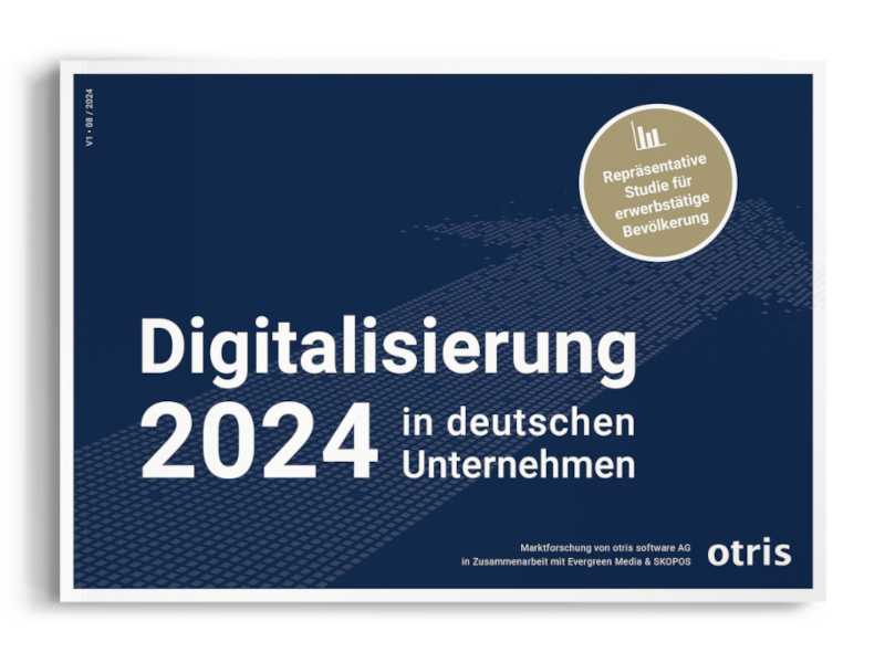 Cover der Studie zur Digitalisierung 2024