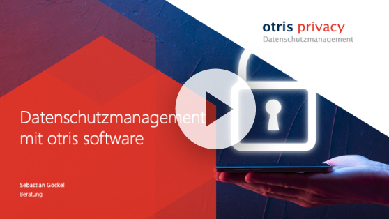 Datenschutzmanagement mit otris software - Webcast-Aufzeichnung