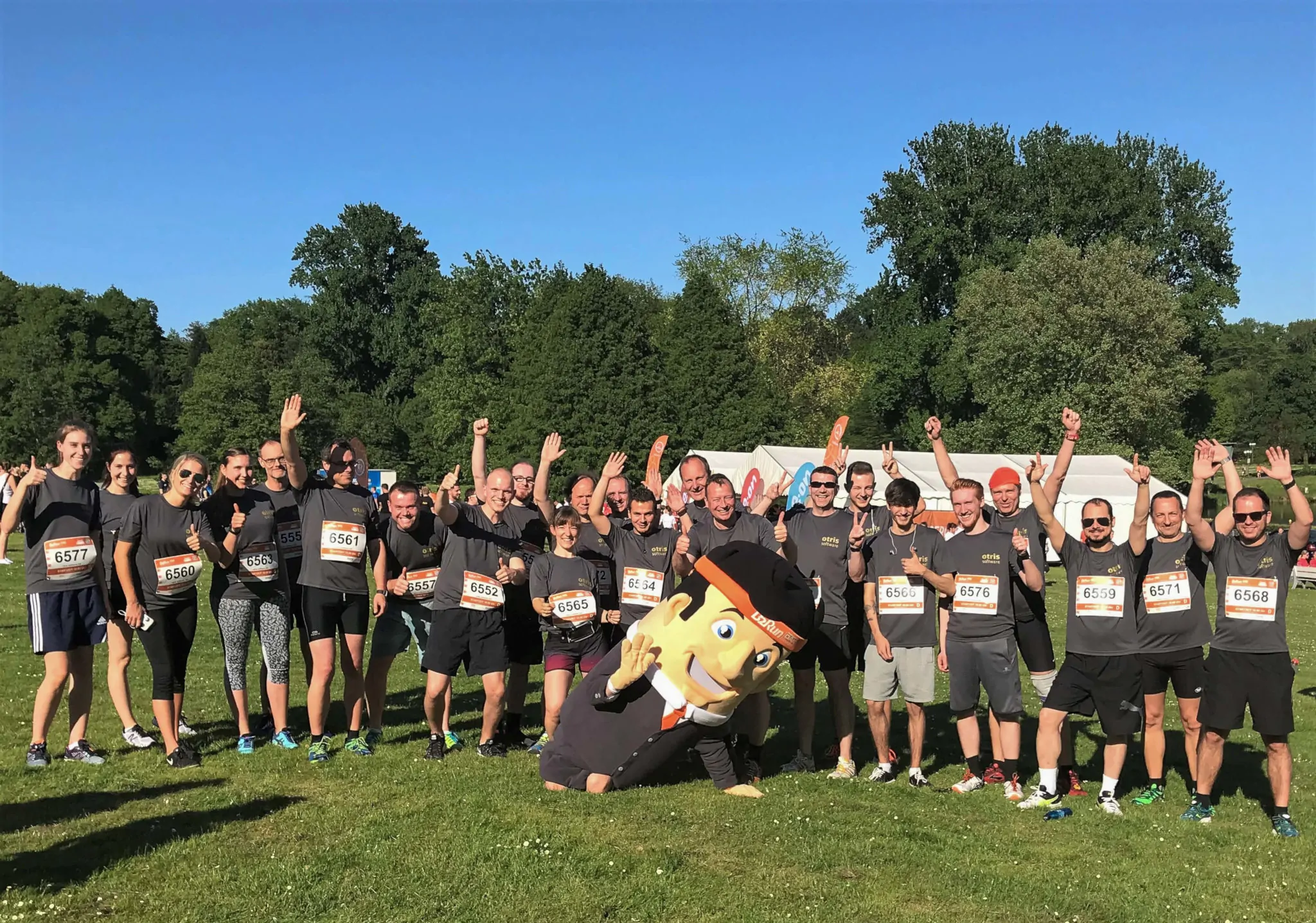 Bild - Die otris software beim B2Run
