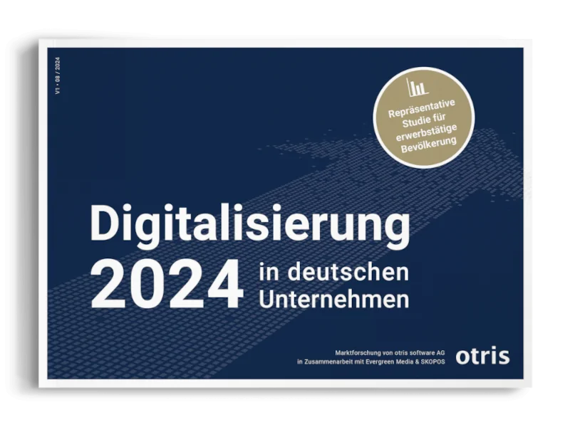 Cover der Studie zur Digitalisierung 2024